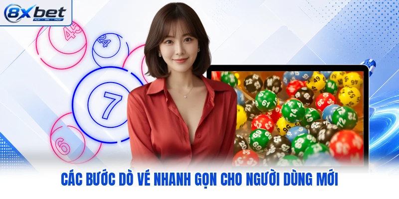 Các bước dò vé nhanh gọn cho người dùng mới