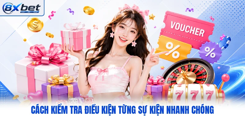 Cách kiểm tra điều kiện từng sự kiện nhanh chóng